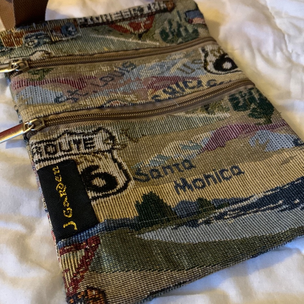 Vintage Route 66 Crossbody